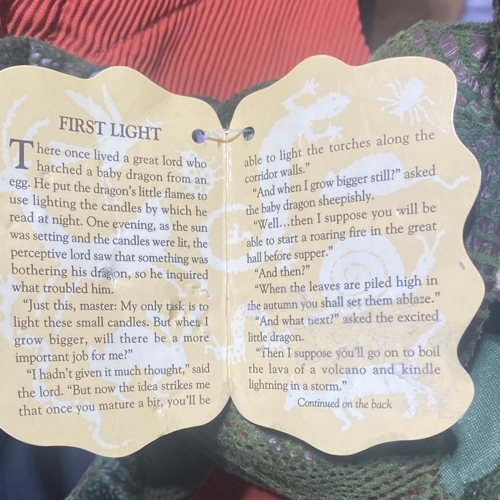 Wild Republic Green Dragon Stuffed Animal - Picture 16 of 16